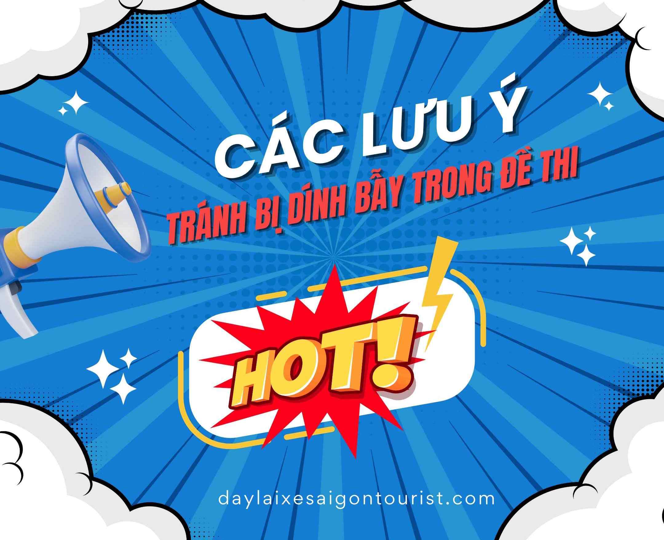 lưu ý mẹo thi