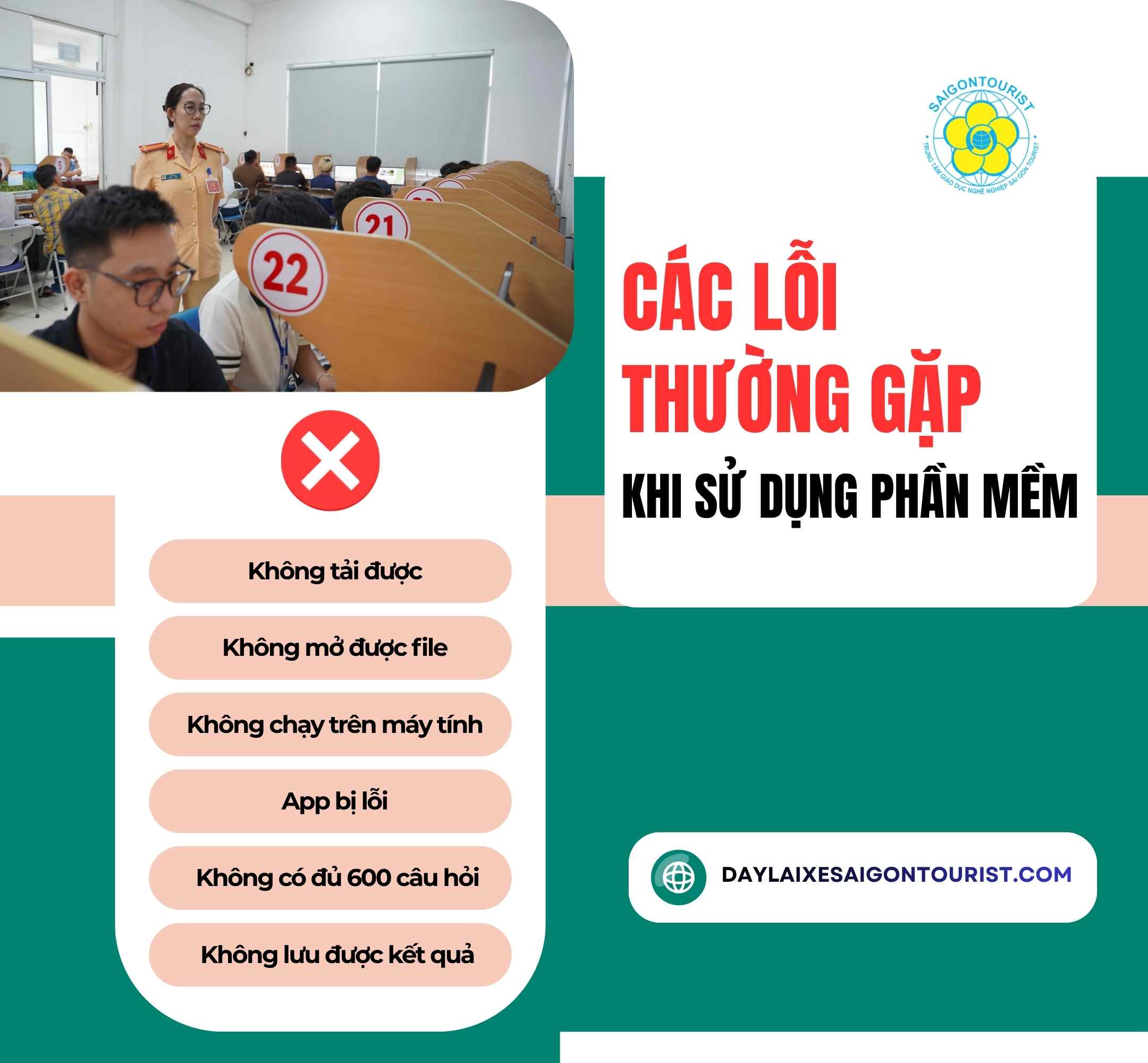 các lỗi hay gặp