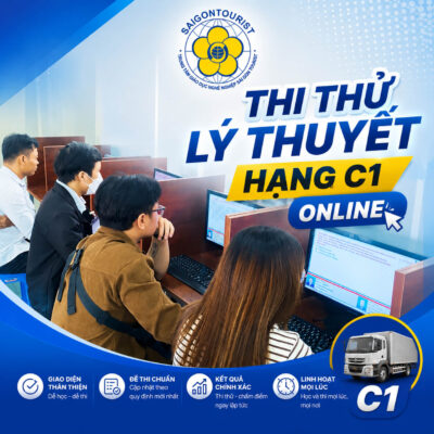 thi thử lý thuyết hạng c1 online